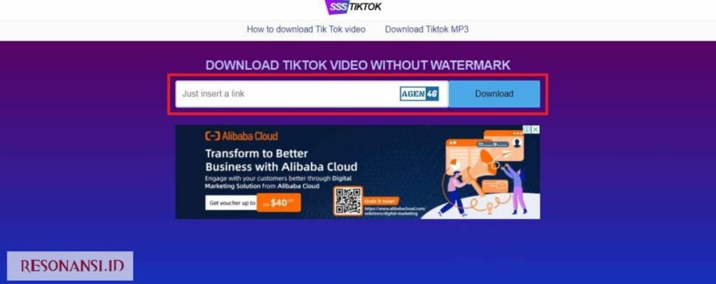 Cara Download Video TikTok Dengan Sss TikTok