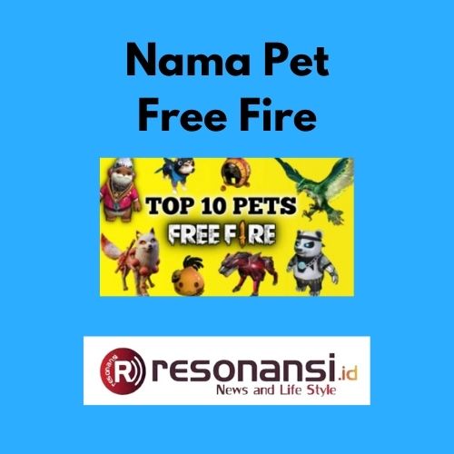 Nama Pet Free Fire