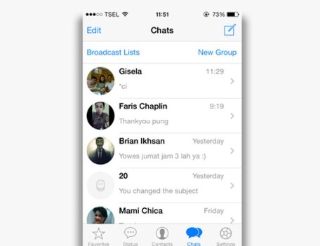 WhatsApp iPhone (WA iOS)